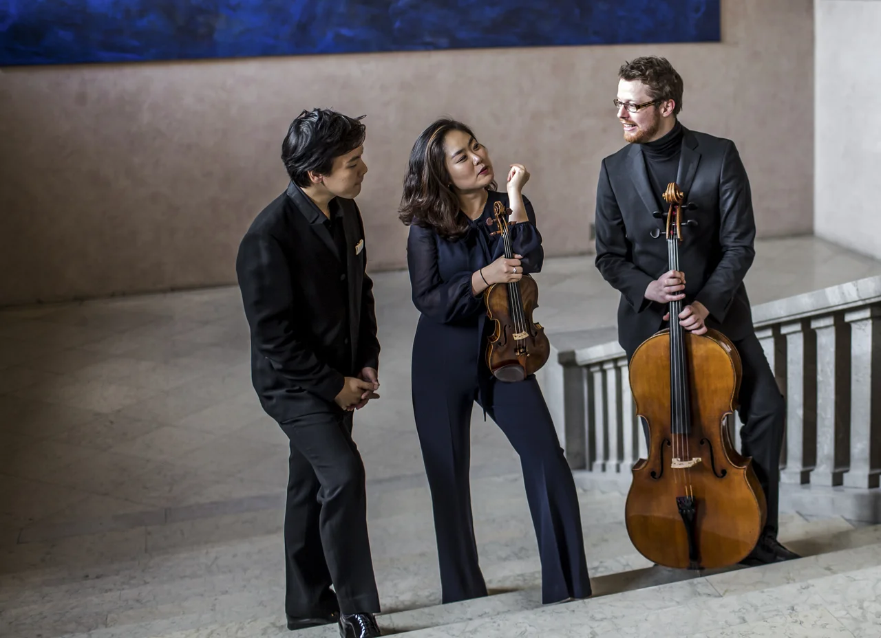 Trio Gaon: Tae-Hyung Kim, Klavier – Jehye Lee, Violine – Samuel Lutzker, Violoncello