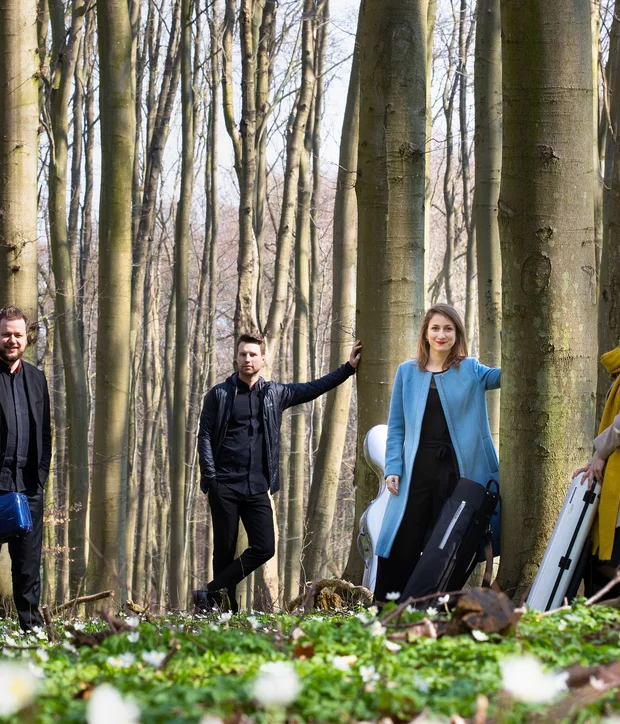 Armida Quartett: Martin Funda, Violine – Peter-Philipp Staemmler, Violoncello – Teresa Schwamm-Biskamp, Viola – Johanna Staemmler, Violine