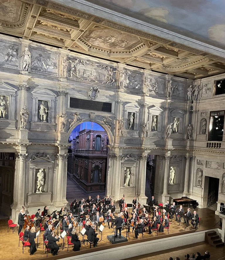 Sir András Schiff, Cappella Andrea Barca, Teatro Olimpico, Vicenza