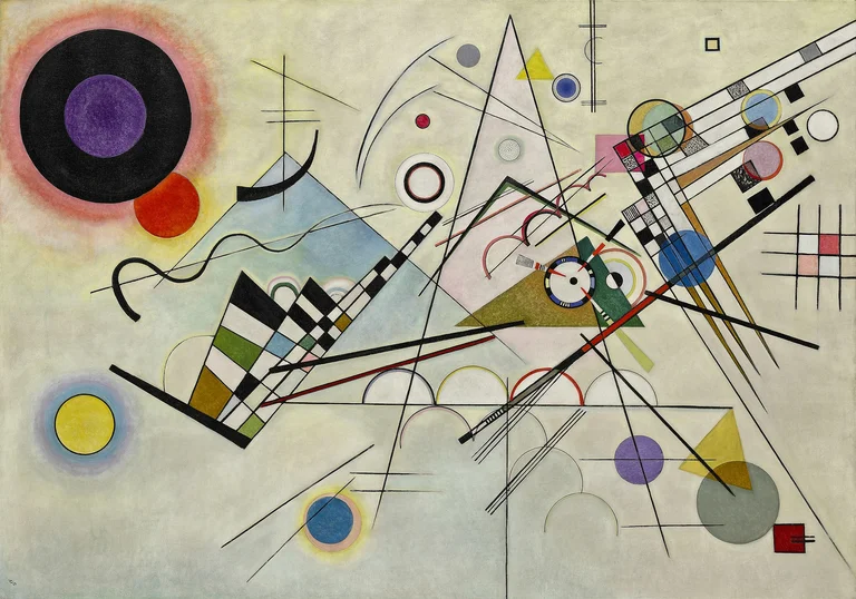 Joseph Haydn brachte die Kunst der Reduktion in die Musik. Wassily Kandinsky übertrug sie auf die Leinwand – vermutlich ohne nähere Kenntnis seines ideellen Vorfahren.