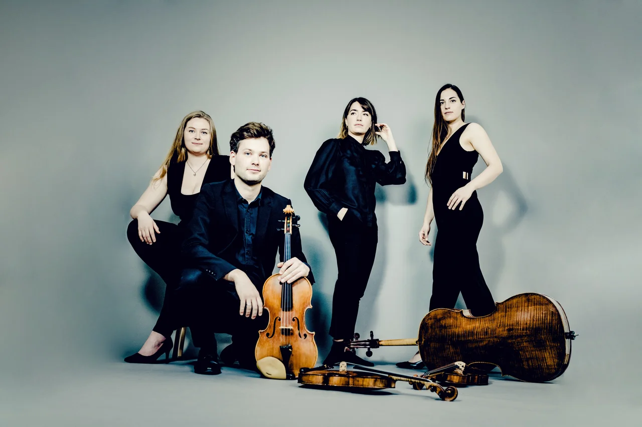Barbican Quartet: Amarins Wierdsma, Violine – Christoph Slenczka, Viola – Kate Maloney, Violine – Yoanna Prodanova, Violoncello