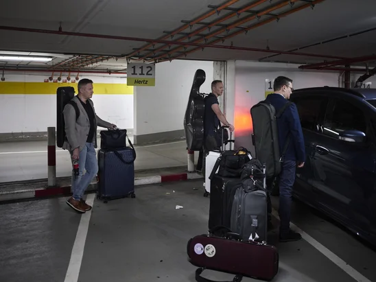 Jerusalem Quartet in einer Tiefgarage