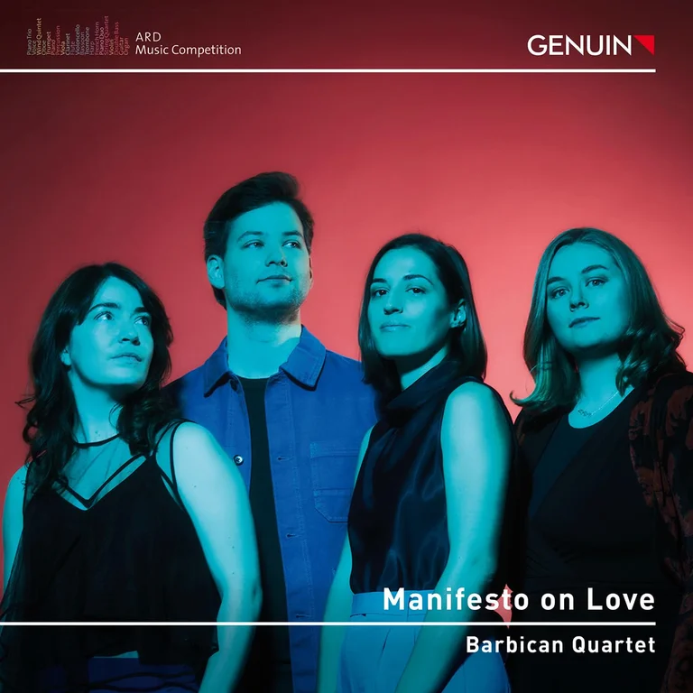 Das Barbican Quartet ist in der Saison 2025/26 mit einem Streichquartettabend bei uns zu Gast.