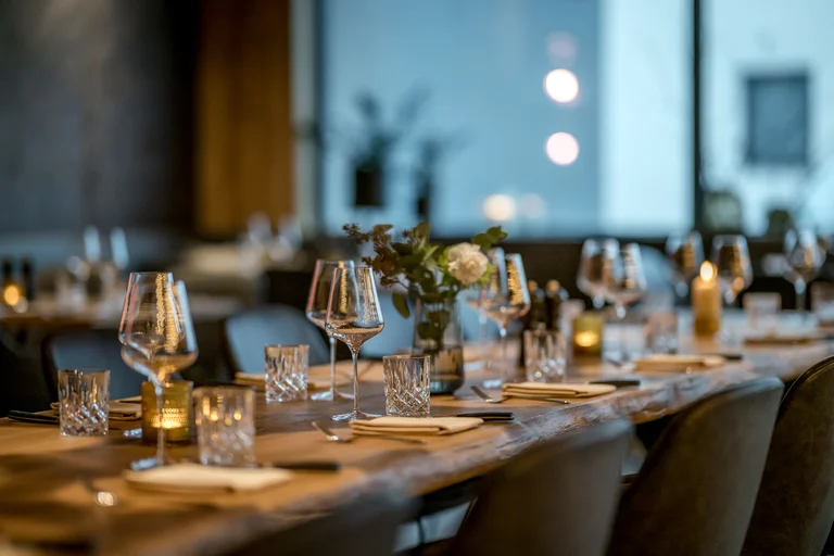 Blick ins Restaurant